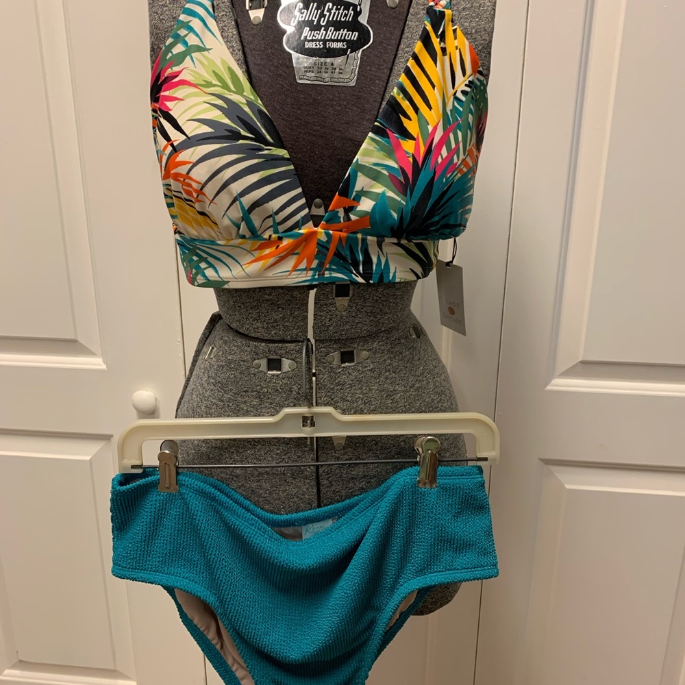 Teal Bikini Set by Kona Sol and Shade & Shore